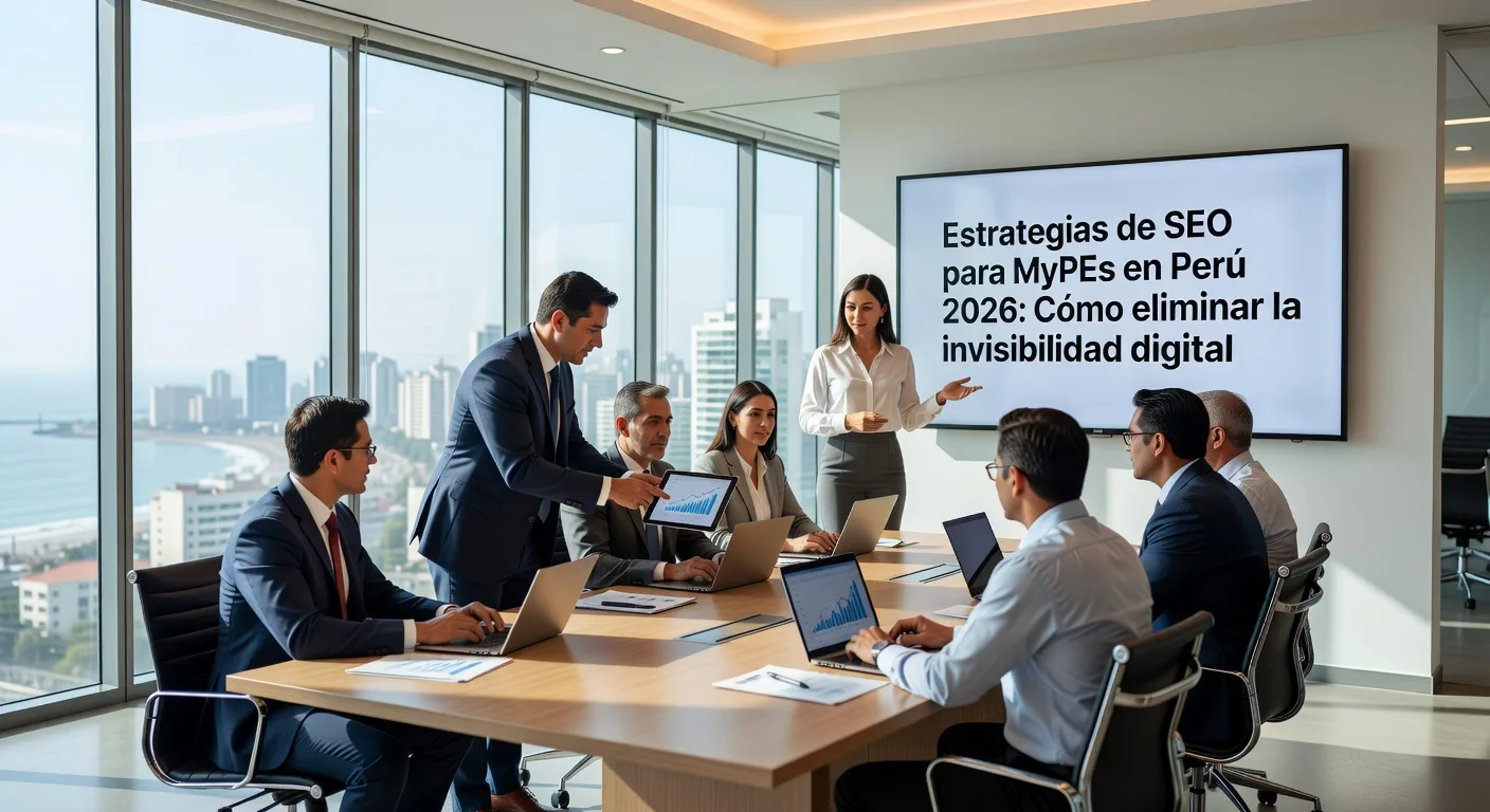 Estrategias de SEO para MyPEs en Perú 2026: Cómo eliminar la invisibilidad digital: Imagen principal
