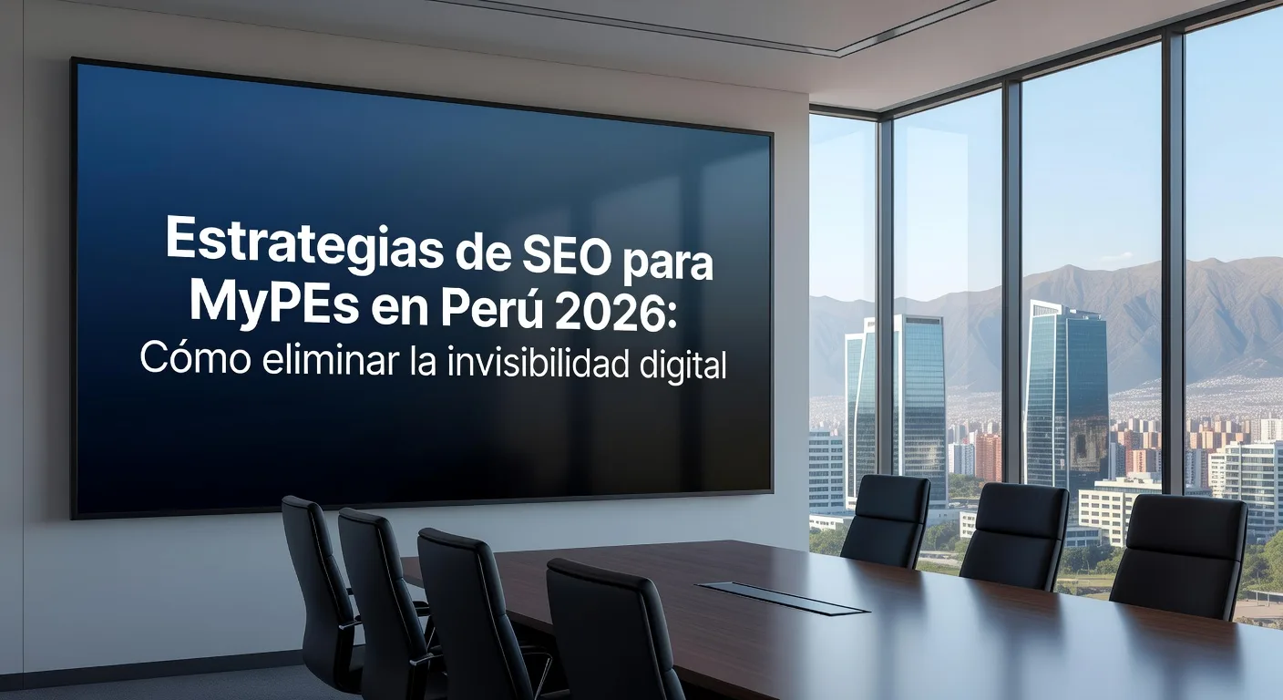 Estrategias de SEO para MyPEs en Perú 2026: Cómo eliminar la invisibilidad digital: Imagen principal