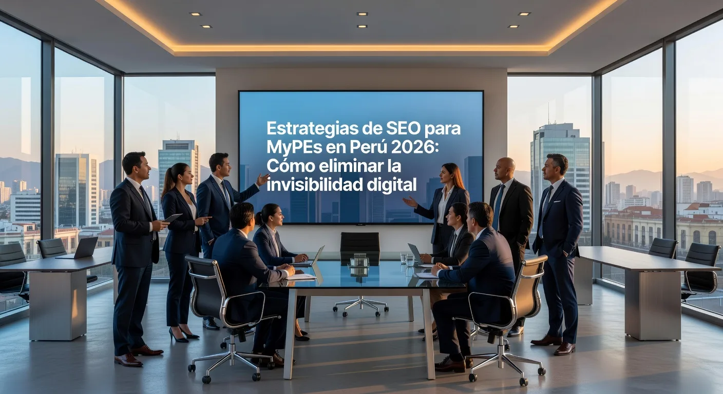 Estrategias de SEO para MyPEs en Perú 2026: Cómo eliminar la invisibilidad digital: Imagen principal