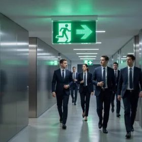 importancia Señalización led para salidas de emergencia - Imagen de Portada