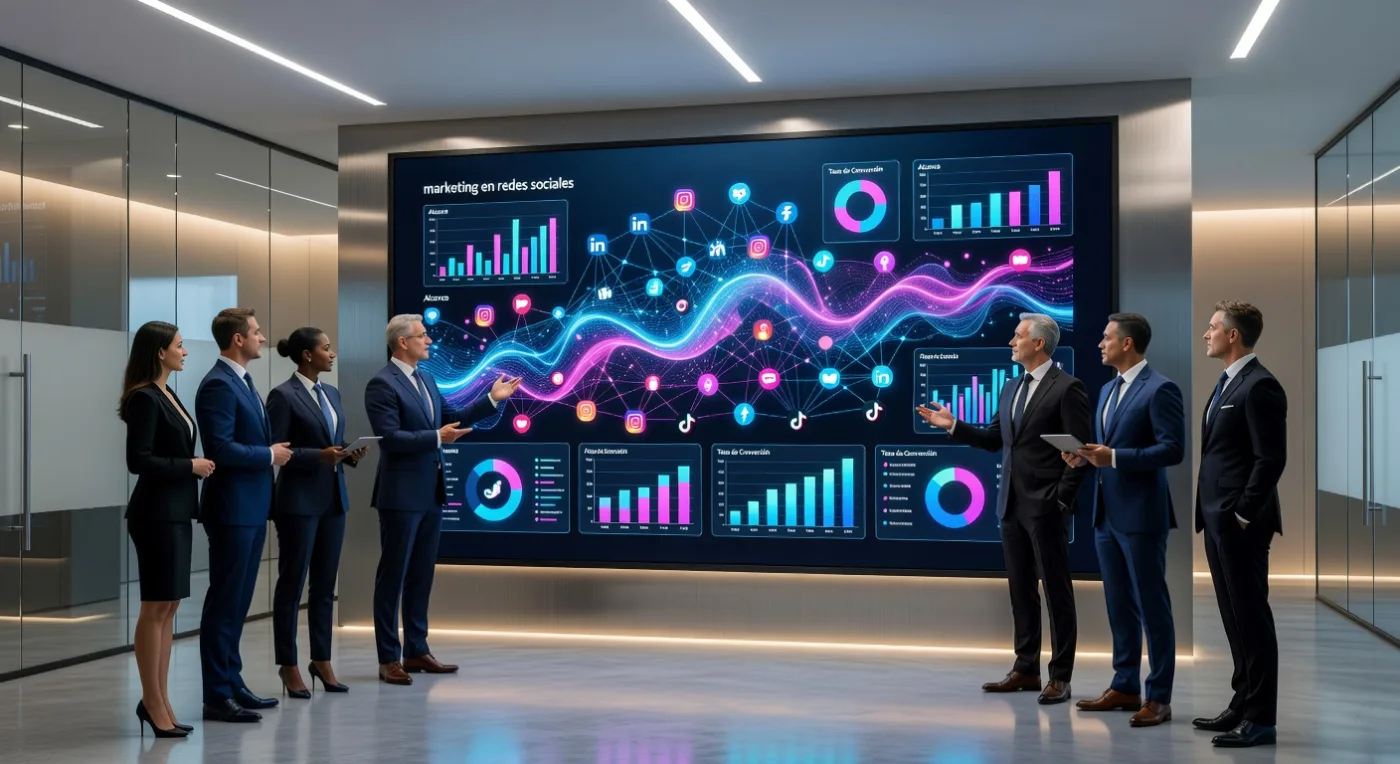IMAGEN: Marketing redes sociales 2026: estrategias imprescindibles para dominar con ROI positivo, datos Hootsuite 2024