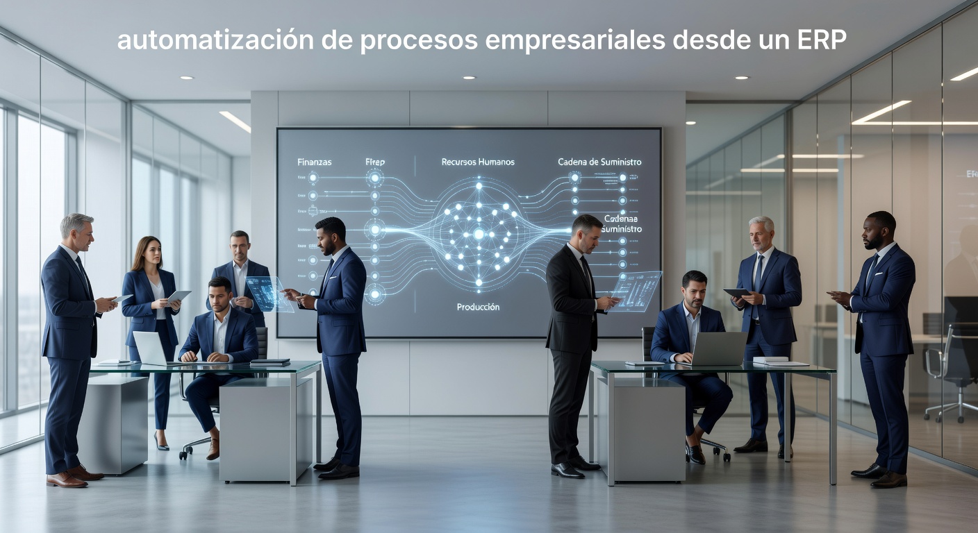 automatización de procesos empresariales desde un ERP: Imagen principal