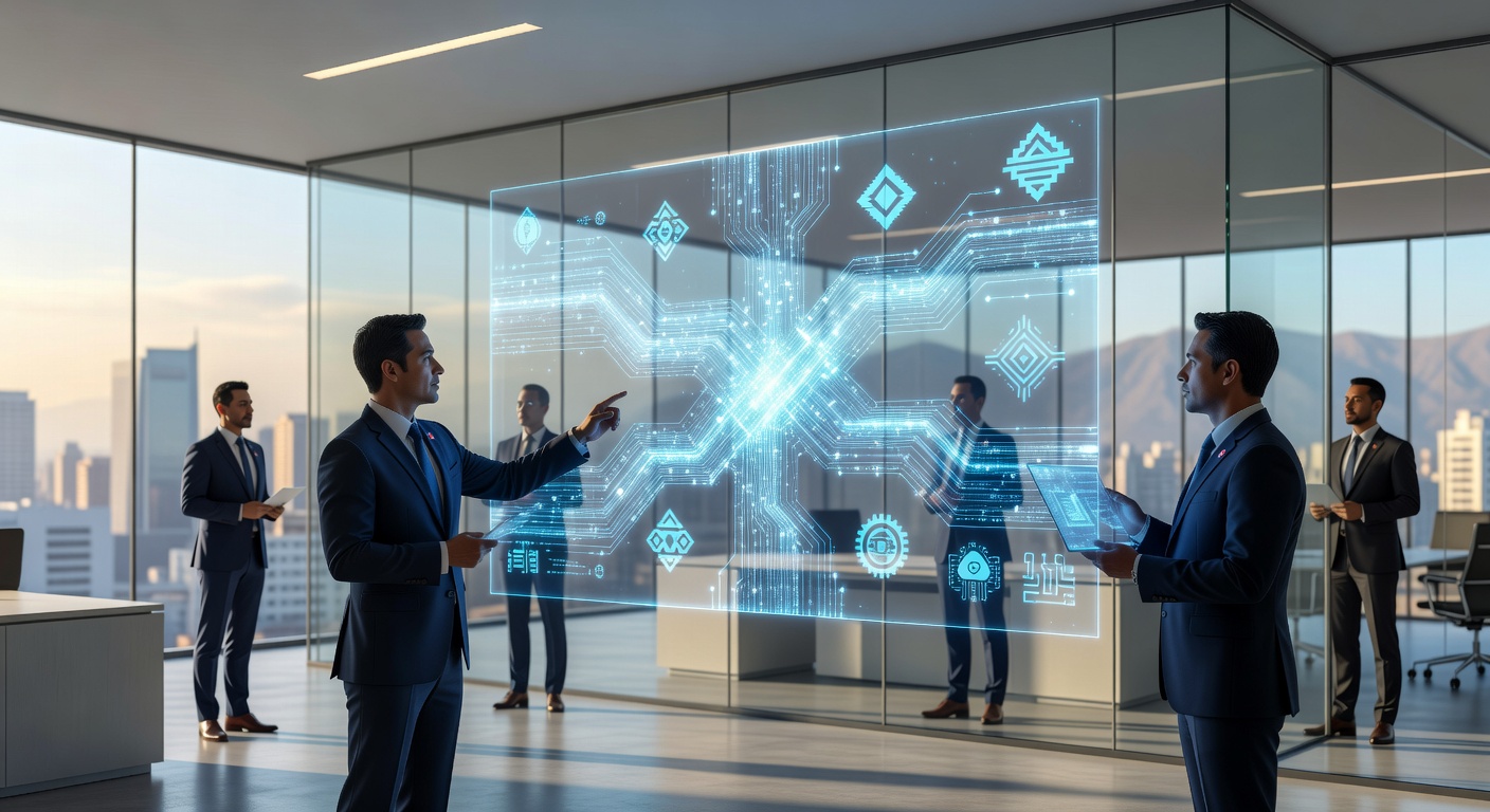 cultura digital empresarial para empresas en Perú: Concepto visual