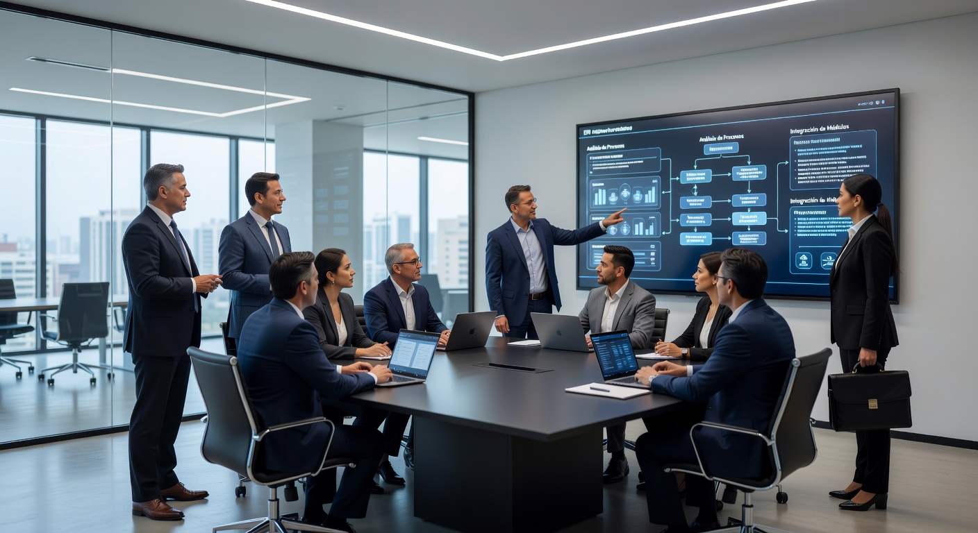 implementación de un ERP pasos en empresas del Perú: Imagen principal