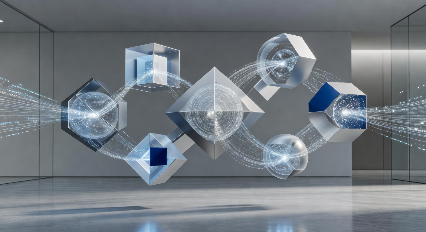 que herramientas con ia existen para la generacion automatica de contenido para negocios: Concepto visual